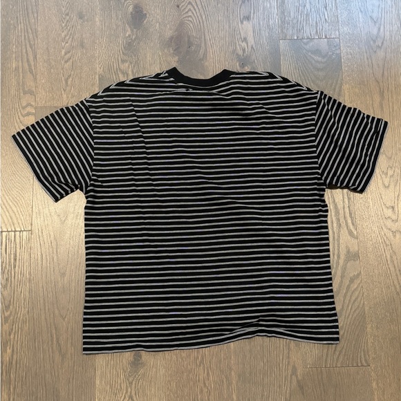 Allsaints Oversized Heavyweight Striped Tee - Picture 4 of 4